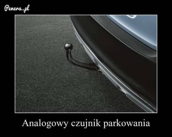 Analogowy czujnik parkowania