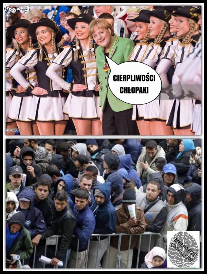 Angela prosi o trochę cierpliwości