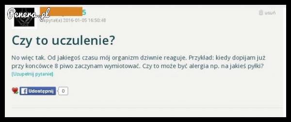 Bardzo wkurzająca alergia Bardzo wkurzająca alergia