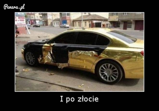 Było sobie złote BMW