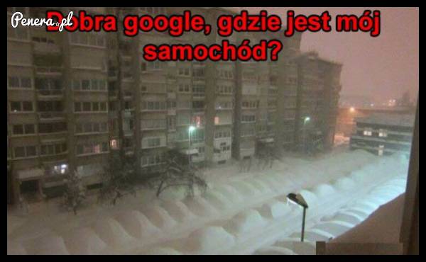Dobra google, gdzie jest mój samochód?!