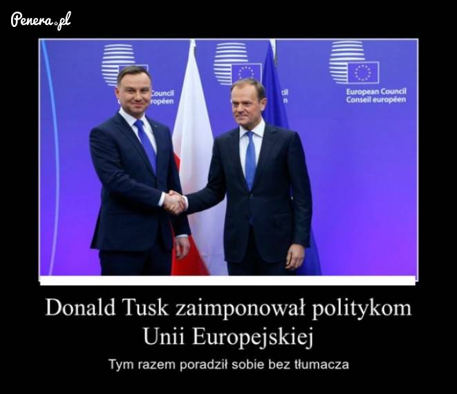 Donald Tusk zaimponował politykom Unii Europejskiej