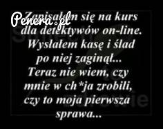 Kurs detektywa czas zacząć