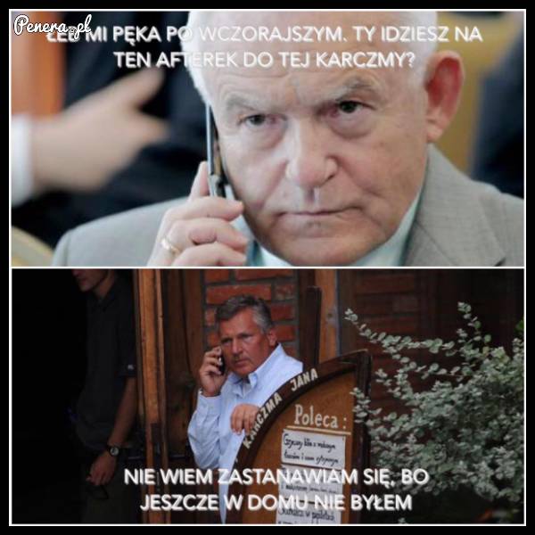 Łeb mi pęka po wczorajszym