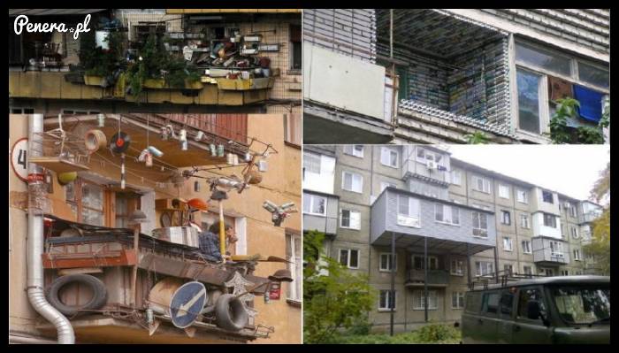 Mistrzowie balkoniarstwa :D