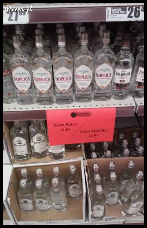 Nie ma to jak promocja na Dzień Babci i Dziadka