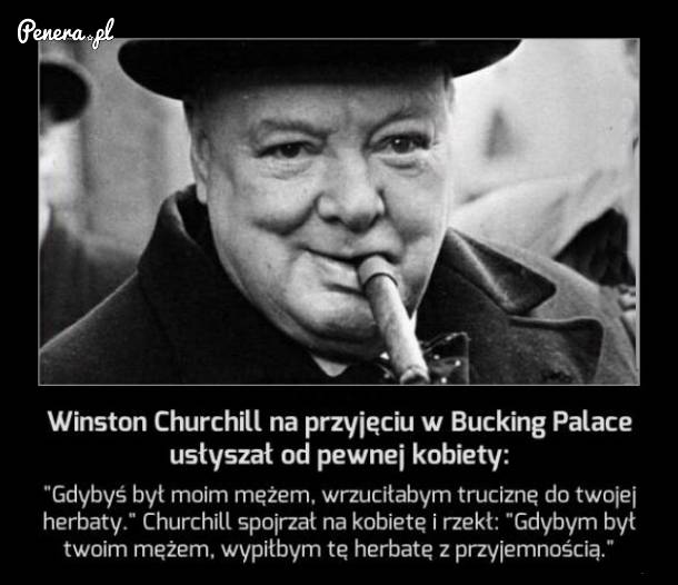 Nie ma to jak trafna riposta