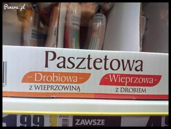 Nie mogłem się ostatnio zdecydować na pasztetową