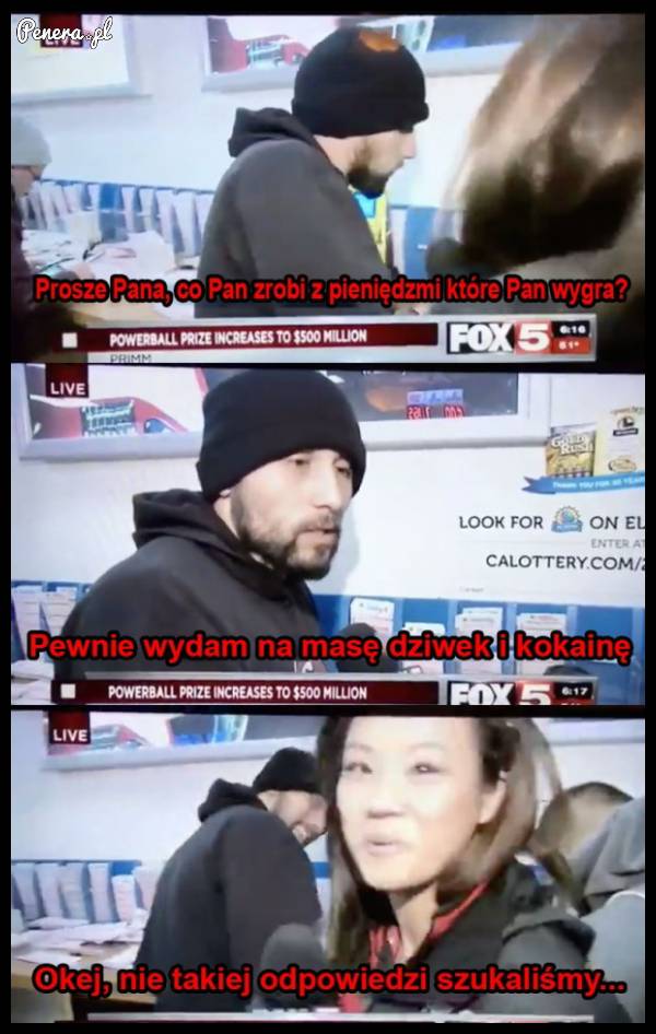 Nie takiej odpowiedzi się spodziewała