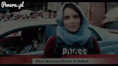 Pierwsza kobieta kierowca w Kabulu