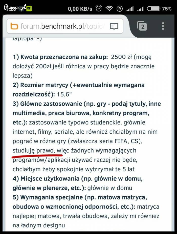 Po czym poznać studenta prawa?