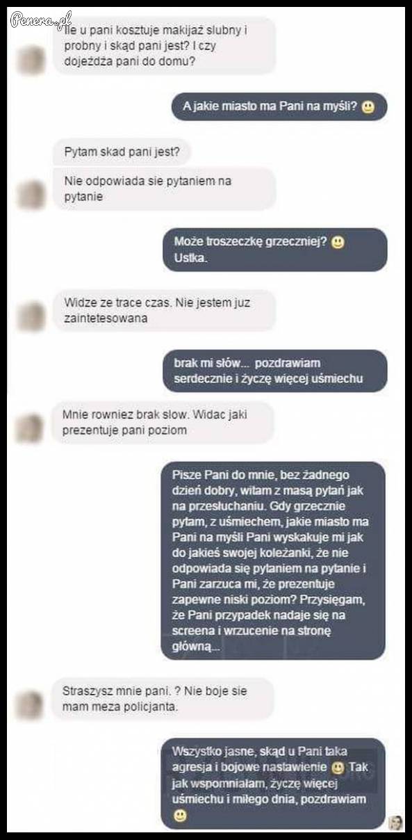 Tak to się czasem kończy gdy dwie baby próbują zrobić ze sobą interes