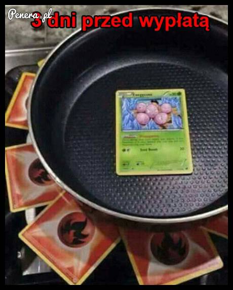 Trzy dni przed wypłatą