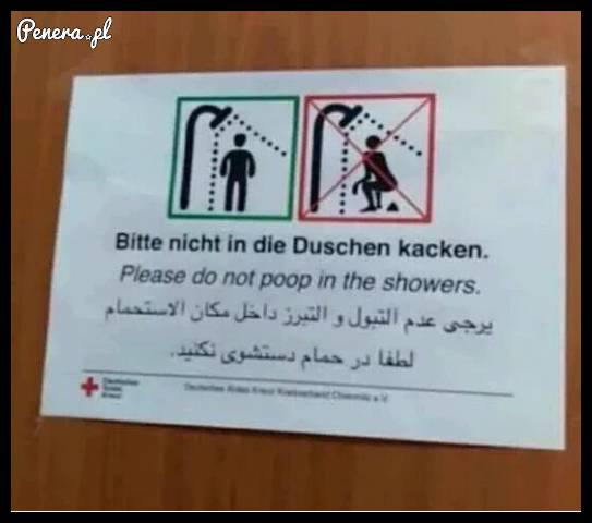 Tymczasem w niemieckim ośrodku dla uchodźców