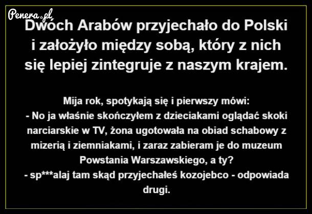 Bardzo mocny kawał o imigrantach w Polsce