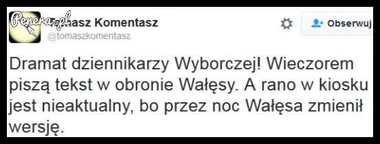 Dramat dziennikarzy Wyborczej