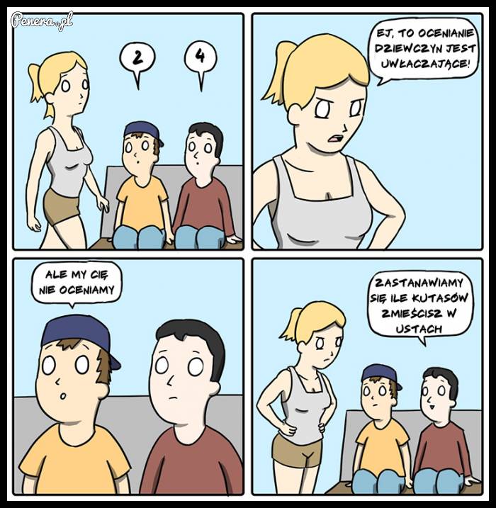 Faceci nie oceniają kobiet