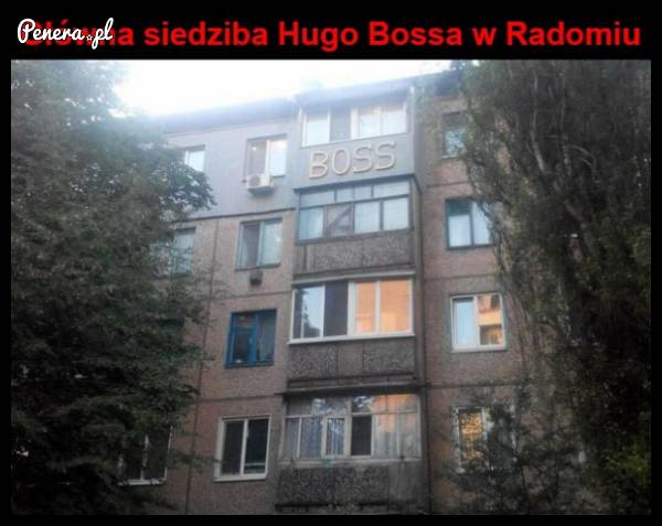 Główna siedziba Hugo Bossa w Radomiu