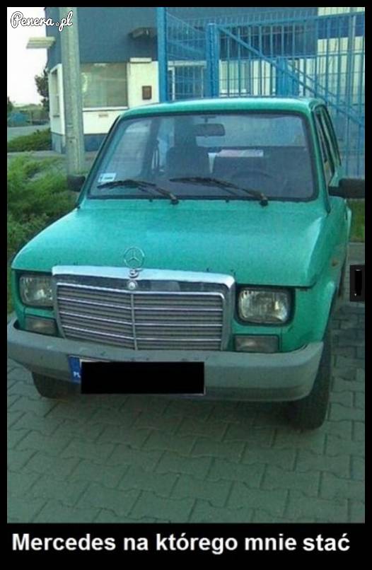 Jedyny Mercedes na którego mnie stać