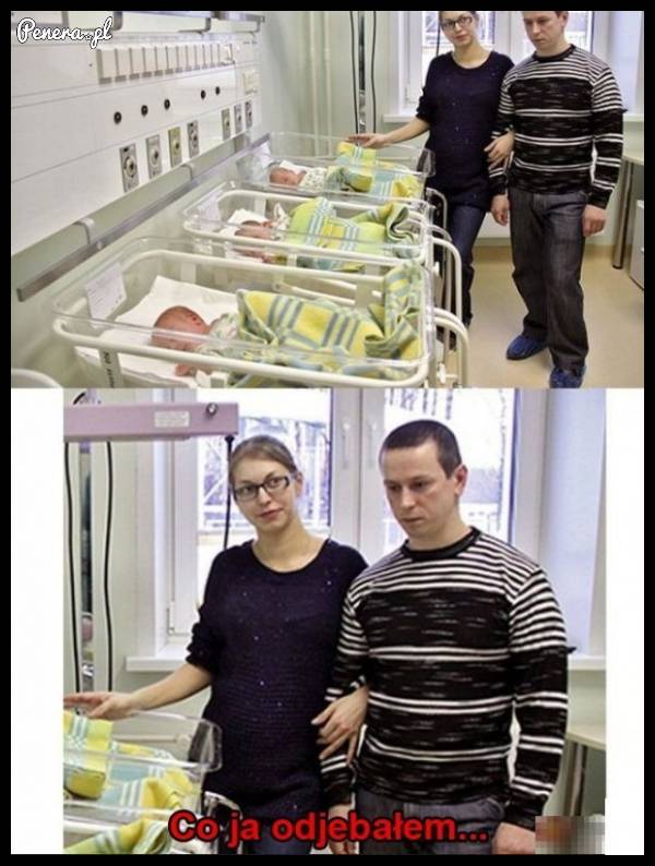 Jego mina mówi wszystko