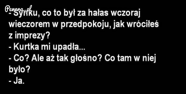 Kawał - Gdy wracasz do domu po imprezie