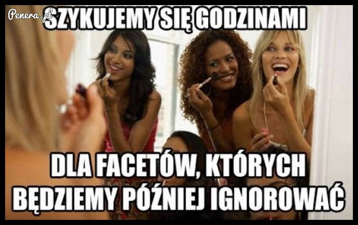 KObieca logika - Szykujemy się godzinami