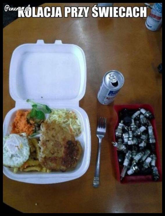 Kolacja przy świecach