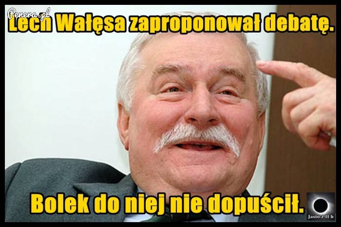 Lech Wałęsa zaproponował debatę