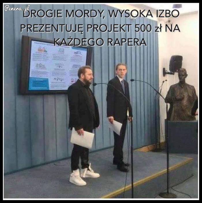 Liroy prezentuje program 500+ dla każdego rapera