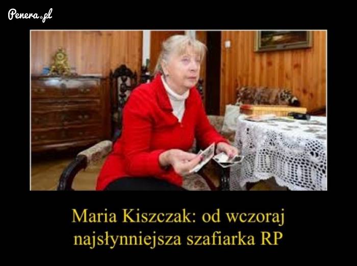 Maria Kiszczak - najsłynniejsza szafiarka RP