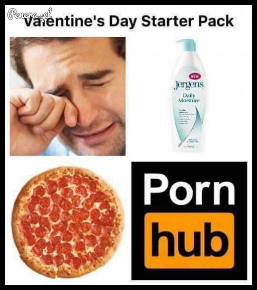 Męski starter na Walentynki