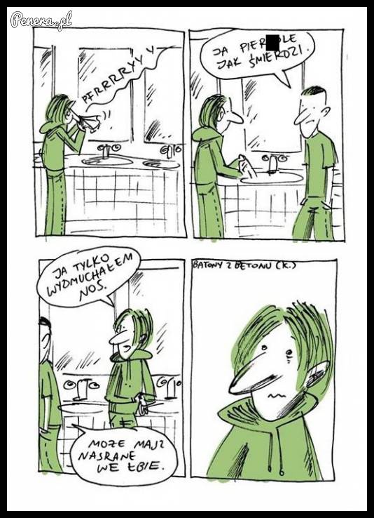 Nie ma to jak pocisk żony z samego rańca