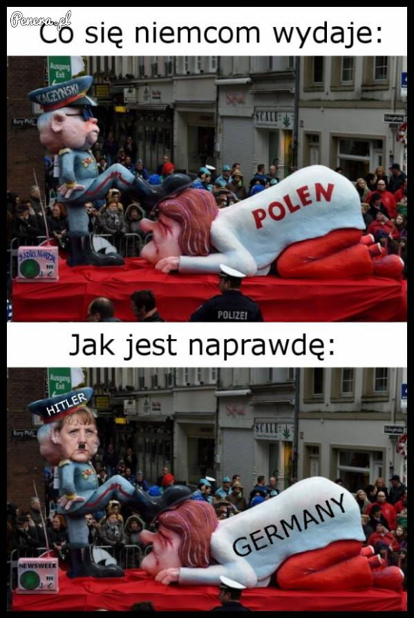 Niemcy śmieją się z Kaczyńskiego