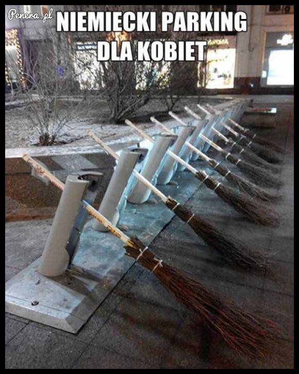 Niemiecki parking dla kobiet