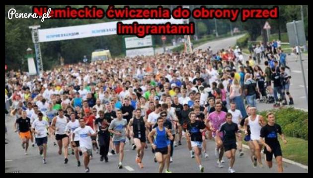 Niemieckie ćwiczenia do obrony przed imigrantami