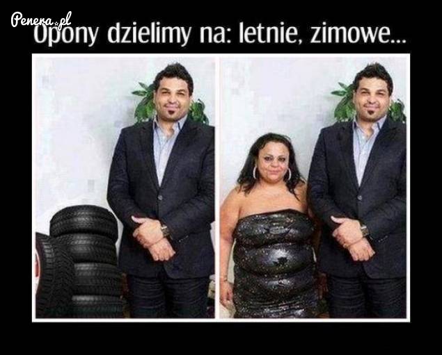 Opony dzielimy na letnie i zimowe