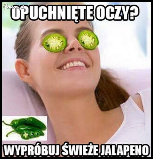 Opuchnięte oczy?