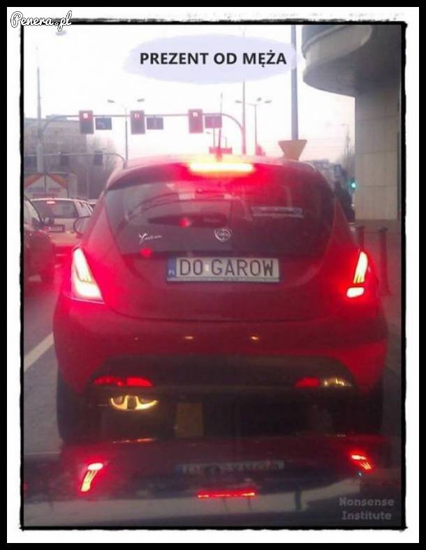 Prezent od żony dla męża