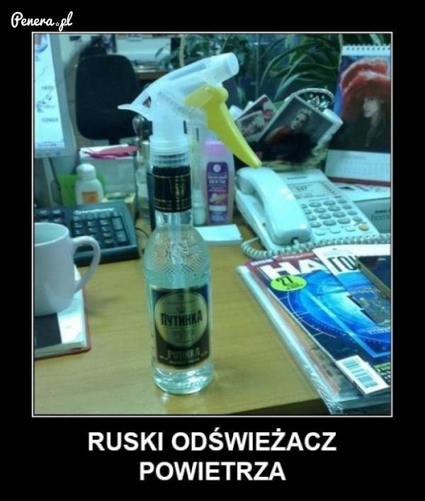 Ruski odświeżacz powietrza