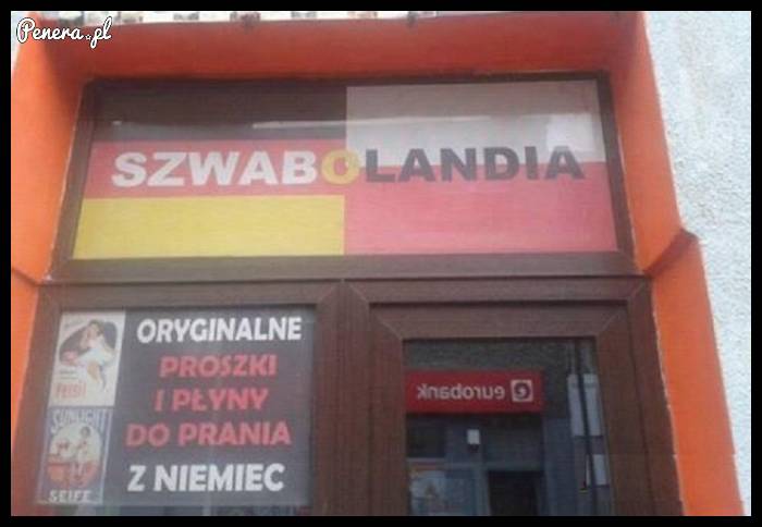 Szwabolandia- idealna nazwa dla sklepu