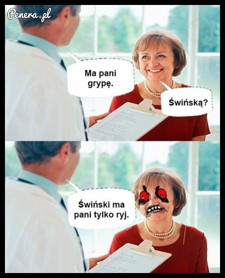 To tylko zwykła grypa