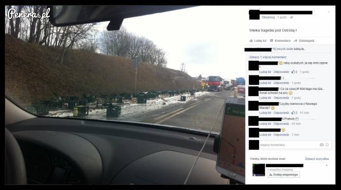 Tragedia na drodze! Wielu rannych!