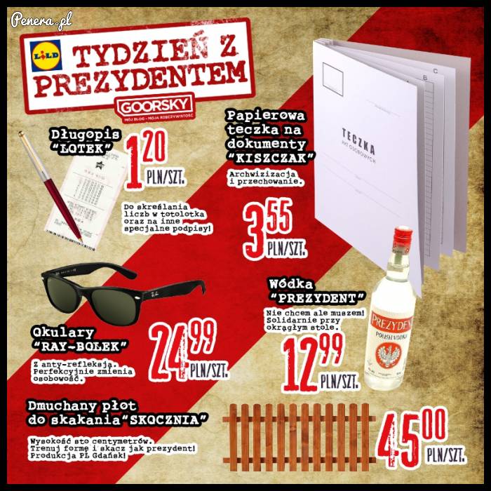 Tydzień z Prezydentem w Lidlu