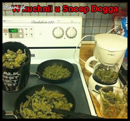 W kuchni u Snoop Dogga