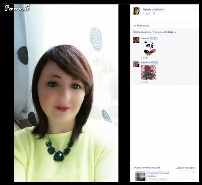 W ogóle nie widać że przerabiała zdjęcie!