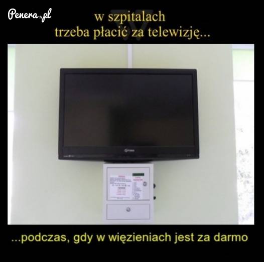 W szpitalach trzeba płacić za telewizję
