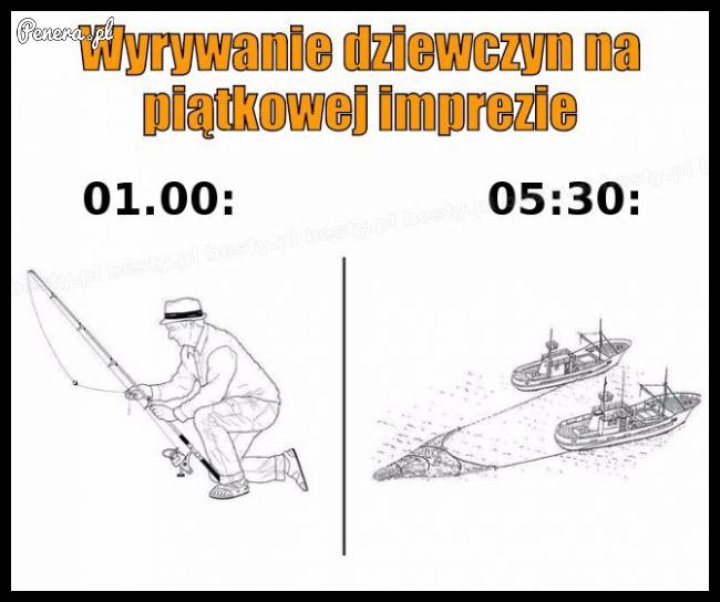 Wyrywanie dziewczyn na piątkowej imprezie!