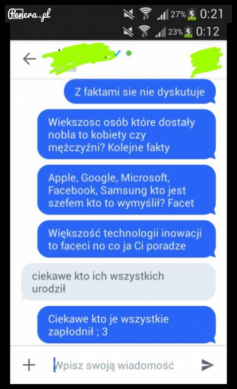 Z faktami się nie dyskutuje