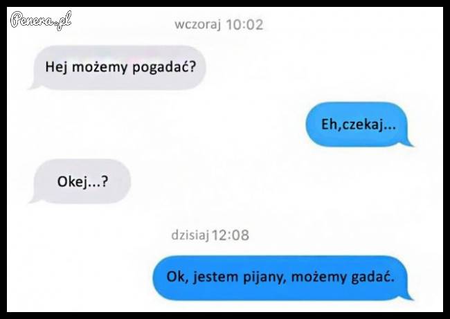 Z niektórymi na trzeźwo nie da się rozmawiać