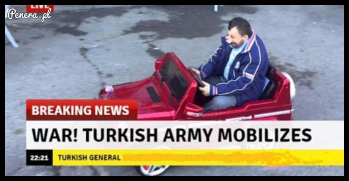 Z ostatniej chwili - nowe uzbrojenie armii Tureckiej
